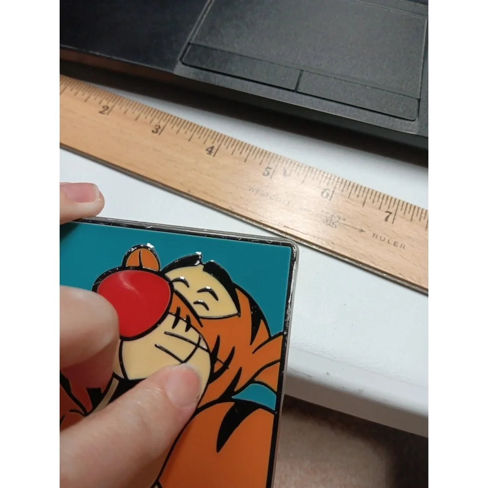 Vintage Disney Winnie The Pooh & Tigger Trinket Box Jewelry Keepsake Collectible